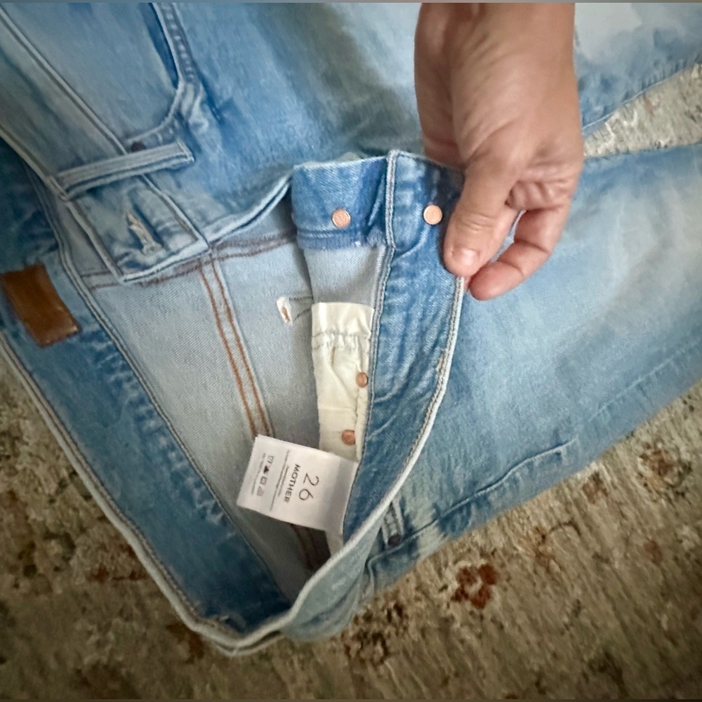 RARE MOTHER NWT The Scrapper Ankle in Camera Obscura—size 26 - Picture 12 of 15